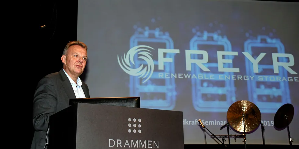 Torstein Dale Sjøtveit og Freyr har store ambisjoner i Rana.