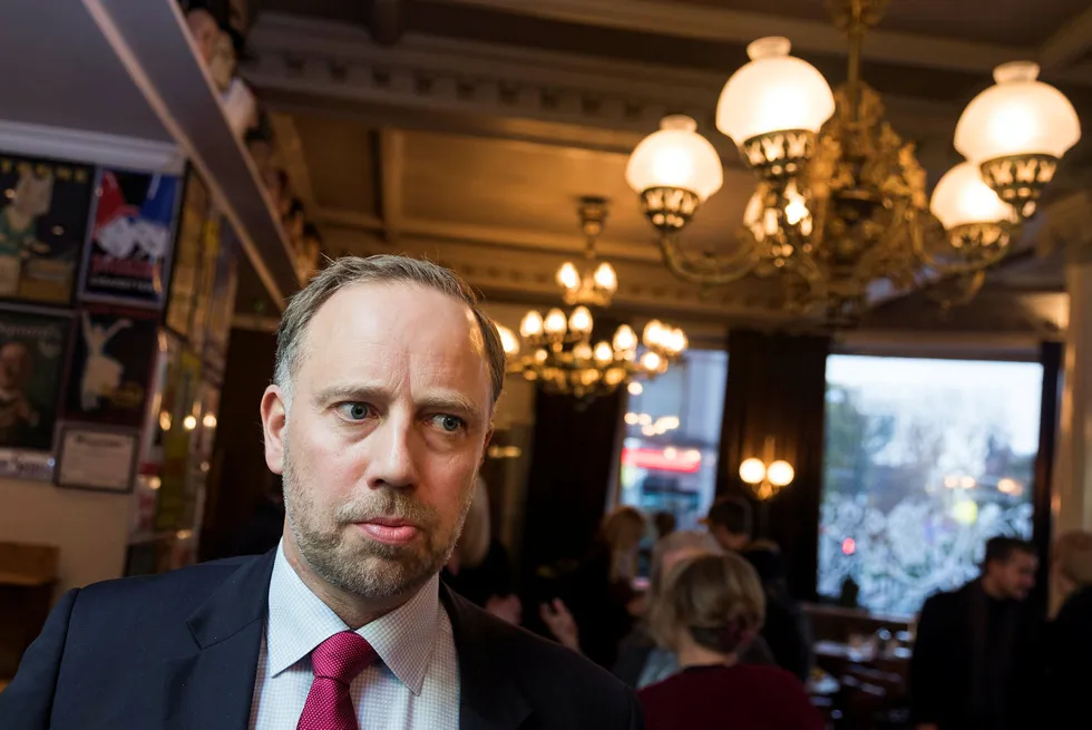 Administrerende direktør i Eiendom Norge Christian Vammervold Dreyer deltok tirsdag på Civitas frokostseminar om boligpolitikk. Foto: Gunnar Lier