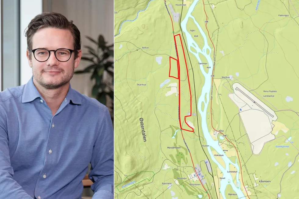 Leder for kommunikasjons- og samfunnsengasjement i Vindr AS, Stian Tvede Karlsen, forteller om selskapets første solprosjekt i Norge, Hovdmoen Solar, og ambisjoner om videre vekst.