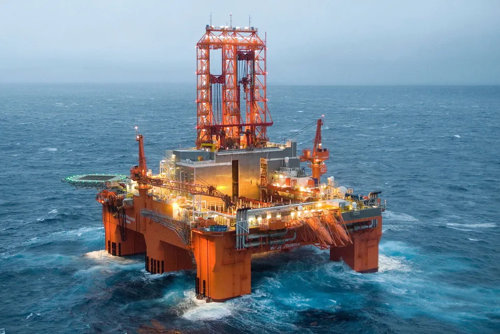 Seadrill-riggen «West Phoenix.»