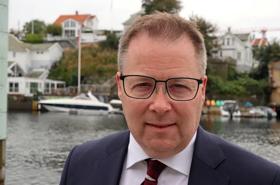 Forsvarsminister Bjørn Arild Gram
