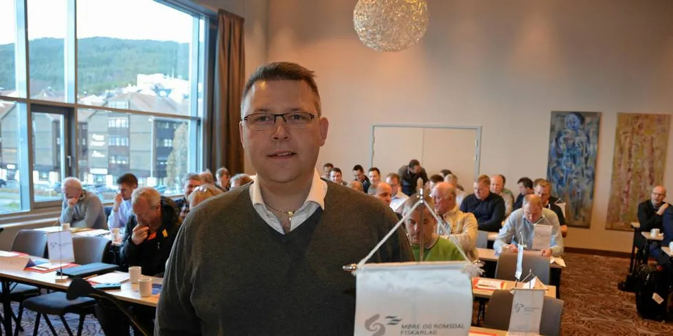KONTROVERSIELT: Styreleder Leif Egil Grytten i Møre og Romsdal fremmer et radikalt forslag om å ta fisk fra eldre fiskere med pensjon for å løse problemet med for lite fisk til fordeling i Åpen gruppe.Foto: Einar Lindbæk