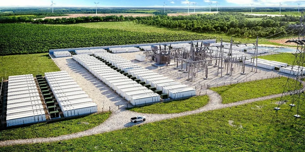 . Oneida battery storage Northland Tesla Ontario Canada.