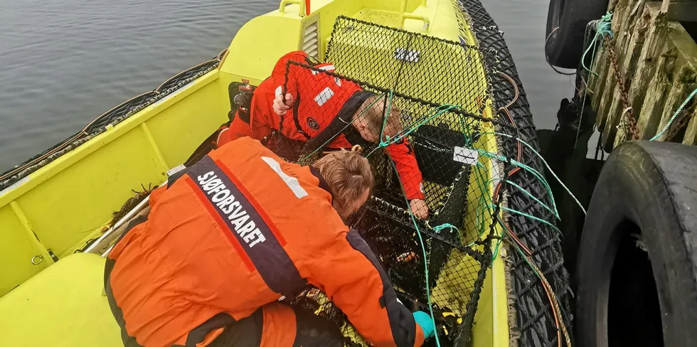 Kystvakten har tatt en sjekk på om folk følger reglene for hummerfisket på Hvaler og Fredrikstad.