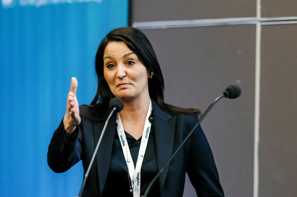 Gitte Gard Talmo, administrerende direktør i Eidesvik Offshore.