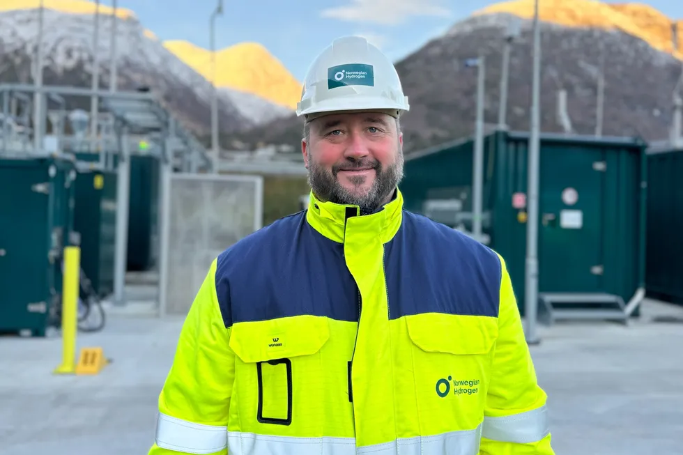 Jens Berge, CEO of Norwegian Hydrogen