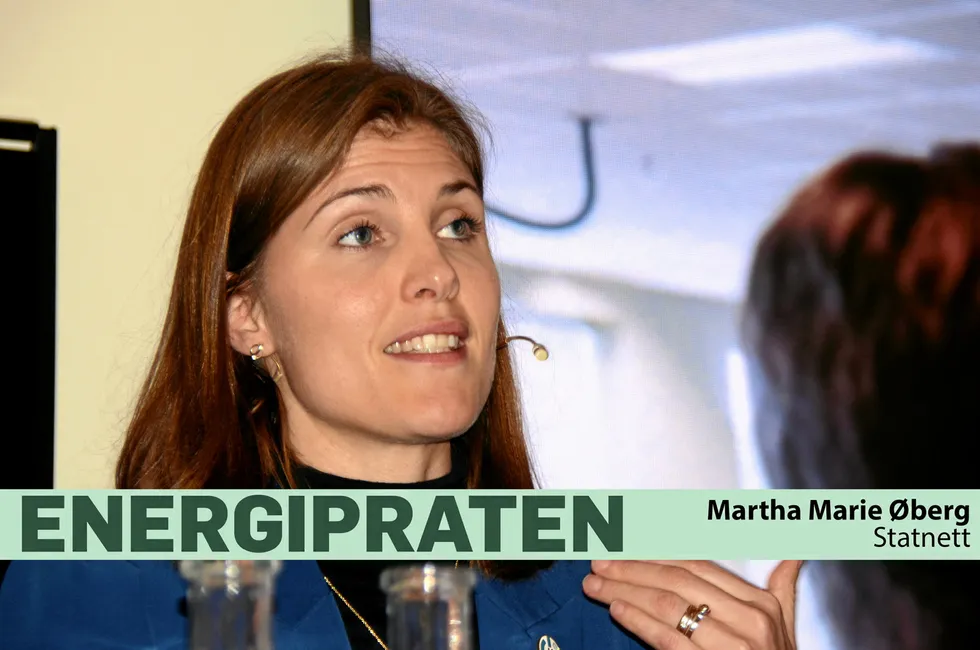 – Vi er generelt ganske gode til å sette diagnoser, og så er vi ikke like gode til å finne riktig medisin. Jeg tror vi undervurderer hvor store endringer kraftsystemet skal gjennom, sier Martha Marie Øberg.