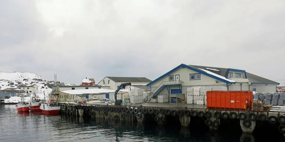 OVERTOK I 2005: Fjordlaks overtok hvitfiskmottaket på Ingøya i 2005. I fjor vår la Ålesund-selskapet ned virksomheten på Ingøya. Nå er mottaket til salgs.Foto: Agnar Berg