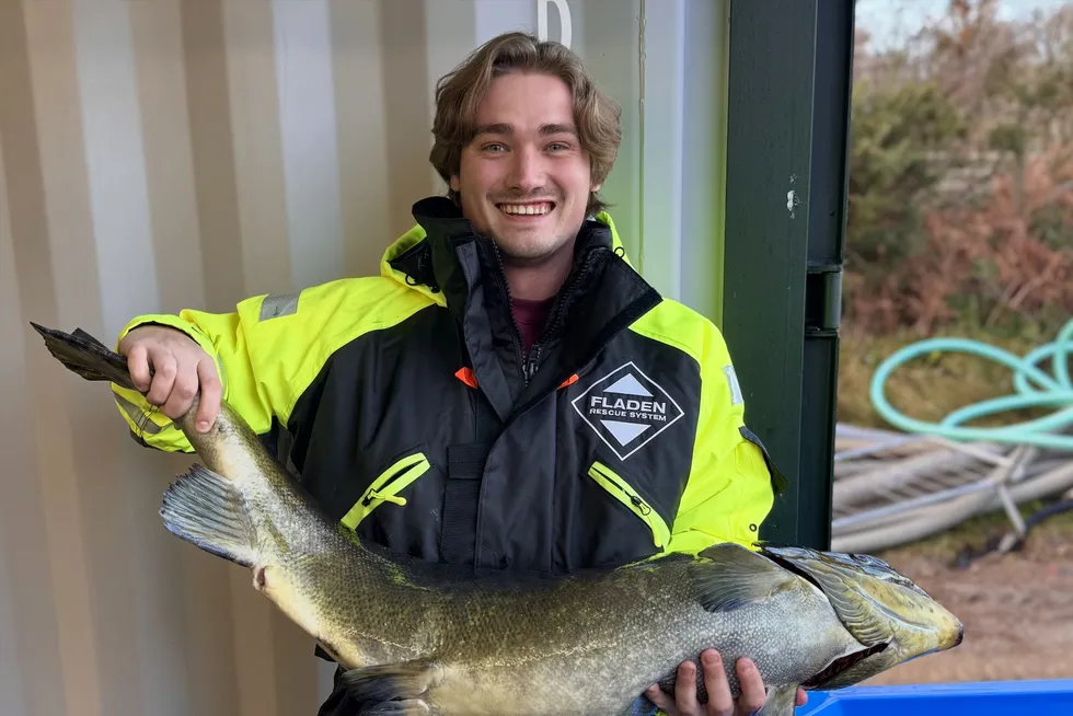 – Noen kaller meg «fiskeinfluenser». Det er ganske morsomt, sier James Sibley.