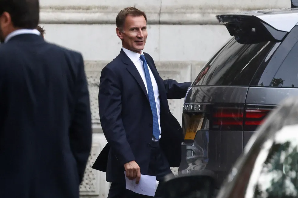 Storbritannias nye finansminister Jeremy Hunt.