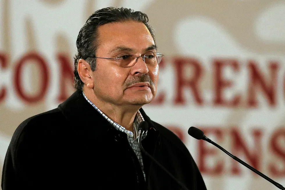 Pemex chief executive Octavio Romero