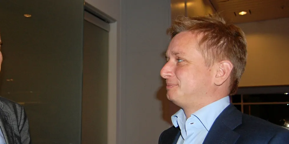 Finn Erik Arctander i Agva Kraft.