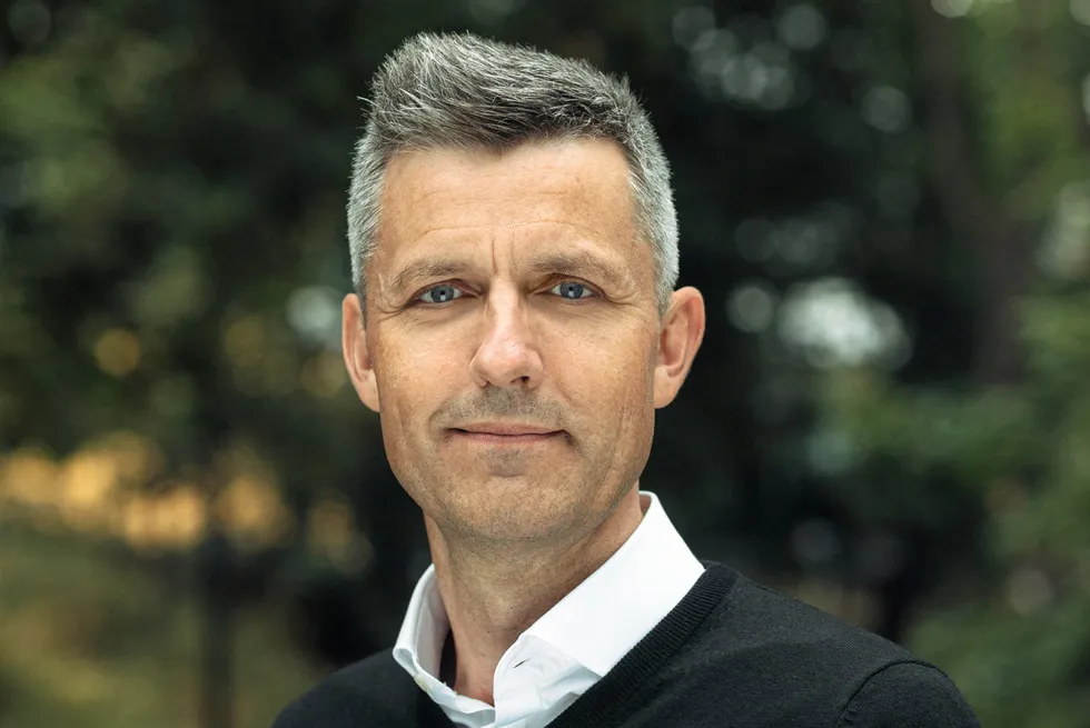 Trond Straume, administrerende direktør i Volue, kutter i selskapet. – Dette gjør vi hver dag, sier han til Europower.