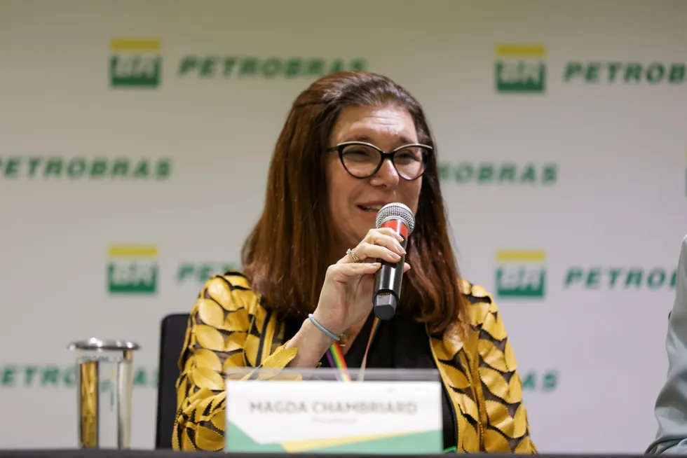 Petrobras chief executive Magda Chambriard.