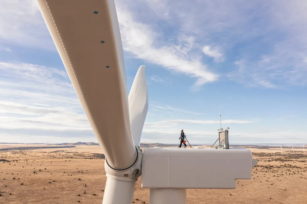 GE Vernova's 3MW platform Sierra wind turbine.