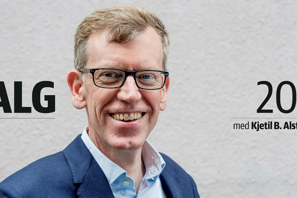 Kjetil B. Alstadheim dekker Stortingsvalget 2017 direkte. Foto: Dagens Næringsliv
