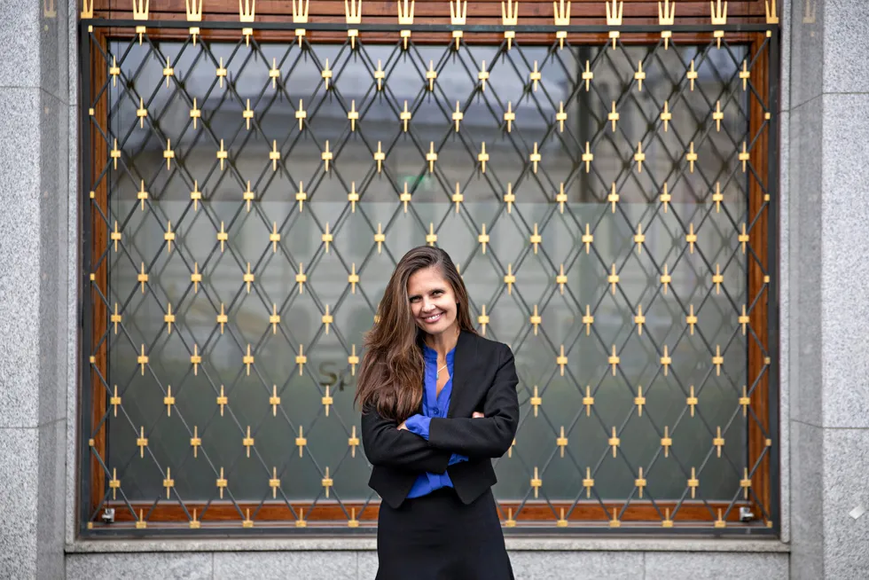 Oljeanalytiker Nadia Martin Wiggen i Pareto