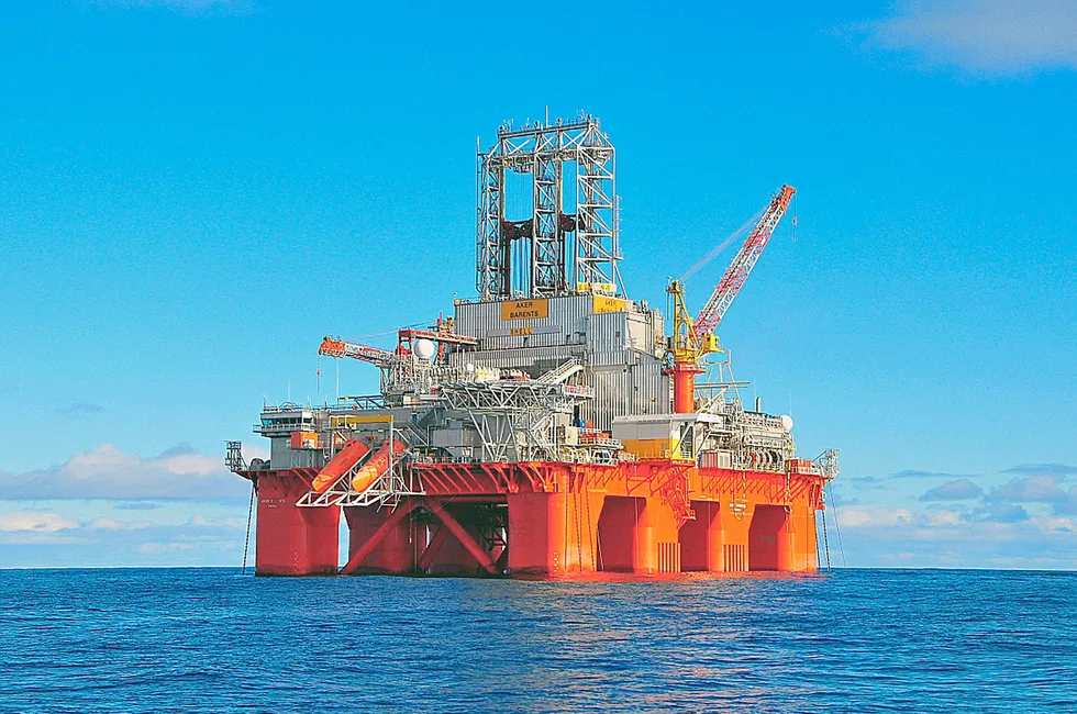 New deal: the semisub Transocean Barents