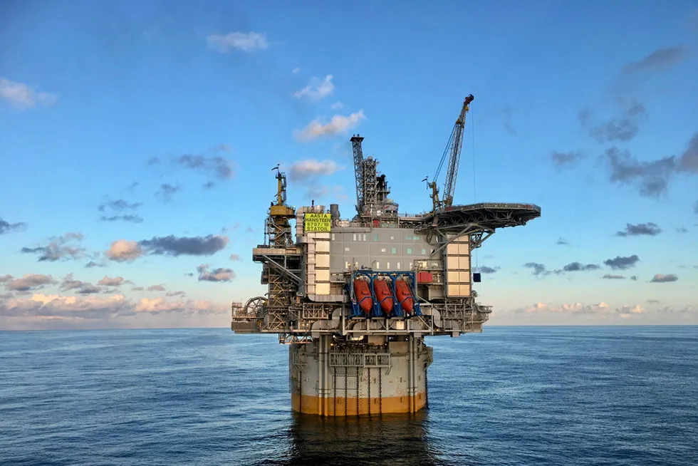 Potential host: the Aasta Hansteen platform.