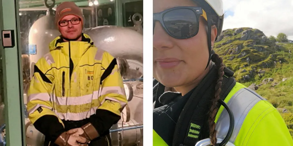 – Det er vemodig å gi slipp på et navn med en sånn flott, stolt historie, men vi liker også betydningen av det nye navnet, sier energimontørene Susanne Hansen i Breivikbotn og Børge Danielsen Hammerfest.