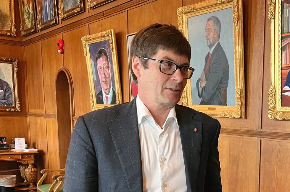 Even Aas, konserndirektør i Kongsberg Gruppen og styreleder i Maritimt Forum.