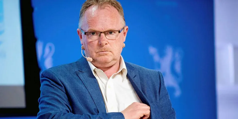 COMEBACK? Tidligere fiskeriminister Per Sandberg (Frp) varsler at han skal tilbake i «ringen».Foto: Mikaela Berg