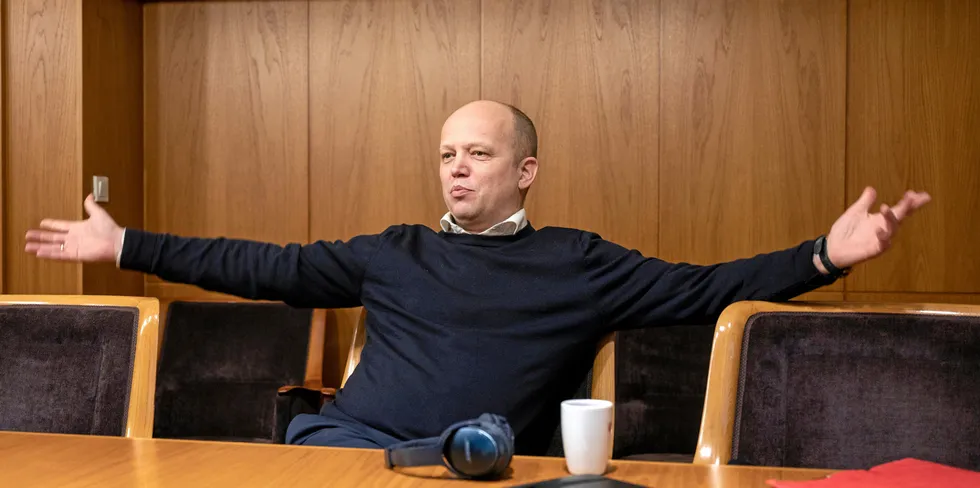 Vanligvis får staten inn rundt 6 milliarder i grunnrenteskatt. Finansminister Trygve Slagsvold Vedum har regnet ut at for 2021 er beløpet på over 18 milliarder.