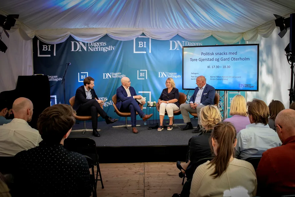 DN måtte bytte navn fra «Politisk bar» til «Politisk snacks» under Arendalsuka.