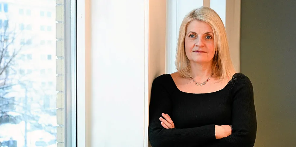 Direktør i Forbrukerrådet, Inger Lise Blyverket, er svært lite fornøyd med den nye malen til standard spotprisavtale som er presentert.