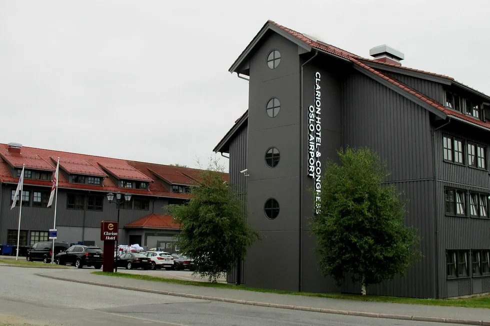 Det hyggeligste med Clarion-hotellet på Gardermoen er prisen. Foto: DN
