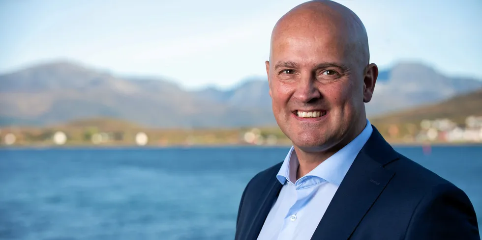 Jostein Nilssen, project director at land-based salmon farmer Andfjord