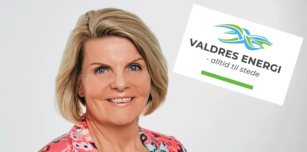 Konsernsjef i Valdres Energi, Bjørg Brestad, skriver historie med årsresultatet i fjor. 25 millioner kroner er det beste resultatet noensinne.