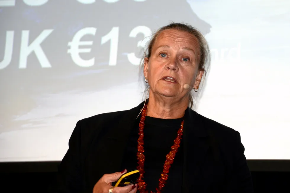 Fungerende Statnett-sjef Elisabeth Vike Vardheim forventer et overskudd på 3,3 milliarder kroner i selskapet i år. Det vil gi rekordutbyttet til staten, som tar halvparten av overskuddet etter skatt inn i statskassen.