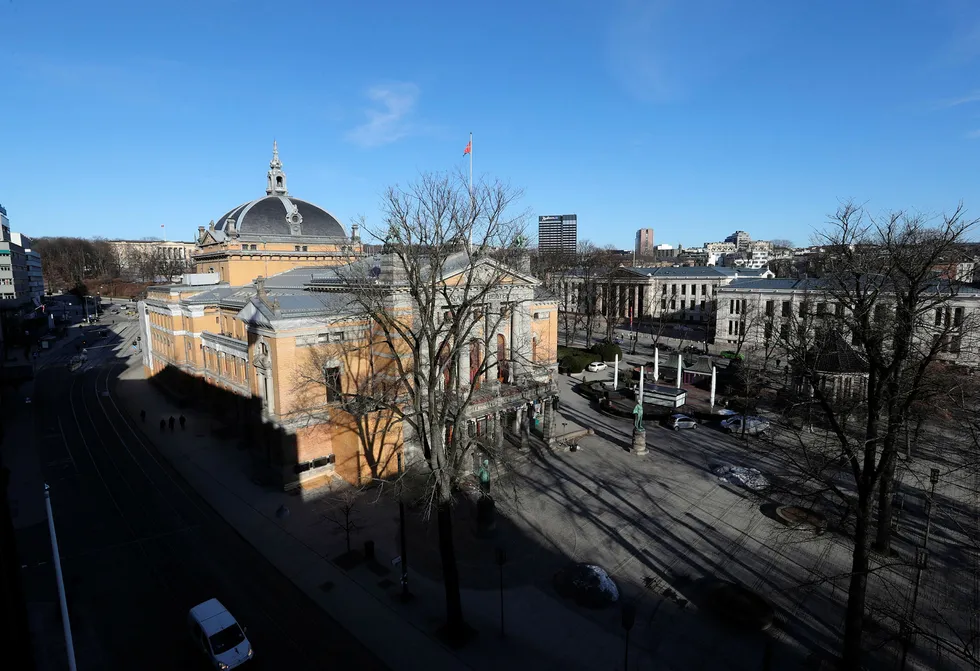 Nationaltheatret i Oslo forfaller. Foto: Vidar Ruud / NTB scanpix