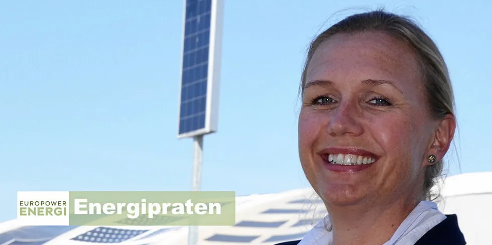 Bli kjent med Britt Kopstad Berentsen i Solenergiklyngen i denne utgaven av Energipraten.