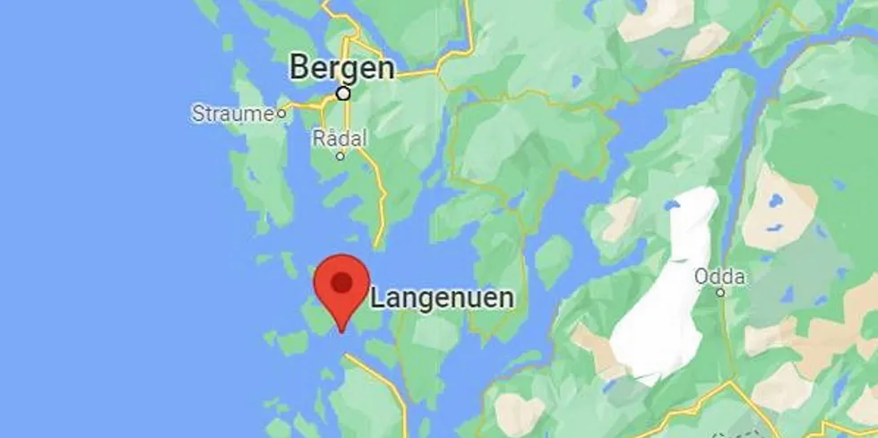 Langenuen utenfor Bergen.