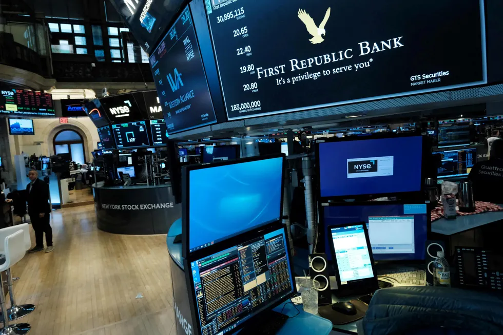 Den amerikanske banken First Republic Bank, som ble hardt rammet av bankuroen, var en av de mest populære internasjonale aksjene blant DNBs privatkunder.