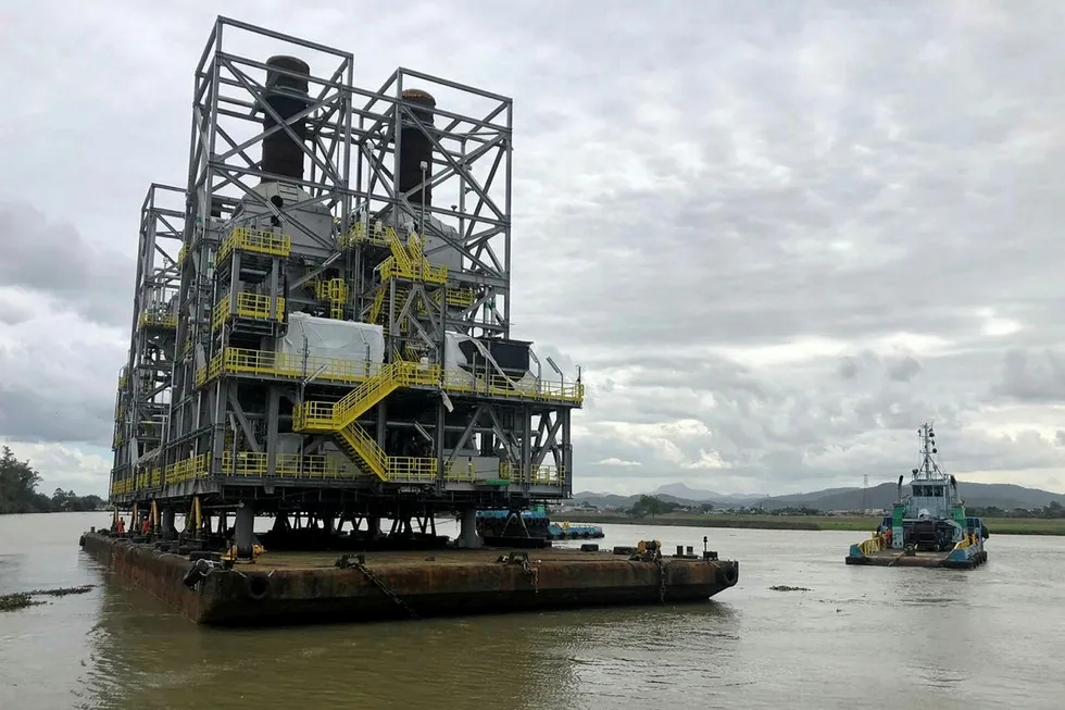 Topsides sunk: Petrobras scouting out alternatives to replace two modules that sank in barge mishap off Brazil