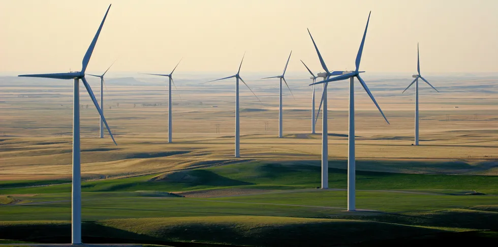 An Invenergy wind farm