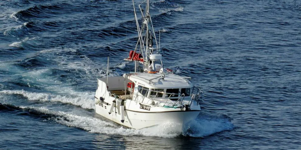 BLIR FLERE: Åpen gruppe, her representert ved sjarken «Bøfjord» fra Bølandet i Møre og Romsdal, har landet store mengder skrei under årets vinterfiske.Foto: Jon Eirik Olsen