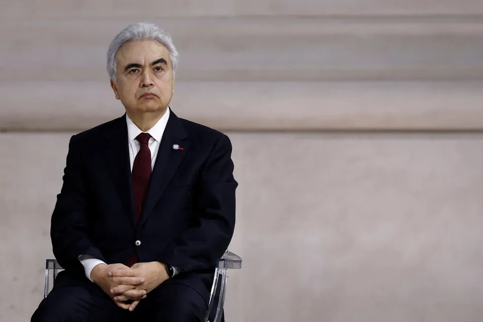 IEA executive director Fatih Birol.