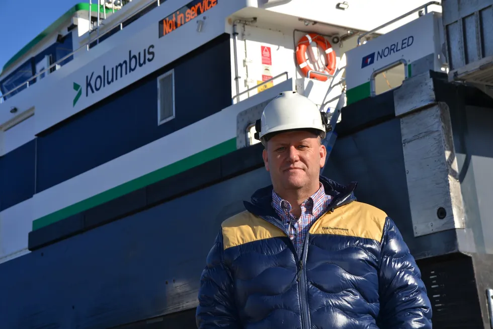 Sveinung Vestbø er ny verftsdirektør ved Tersan Havyard i Sogn. Verftet skal vokse med 50 ansatte i løpet av året. En ny dokk står også på ventelisten når politikerne har godkjent den.