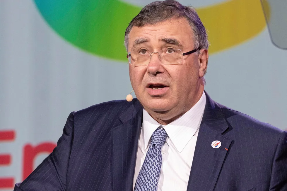 Patrick Pouyanne, the chief executive of TotalEnergies.
