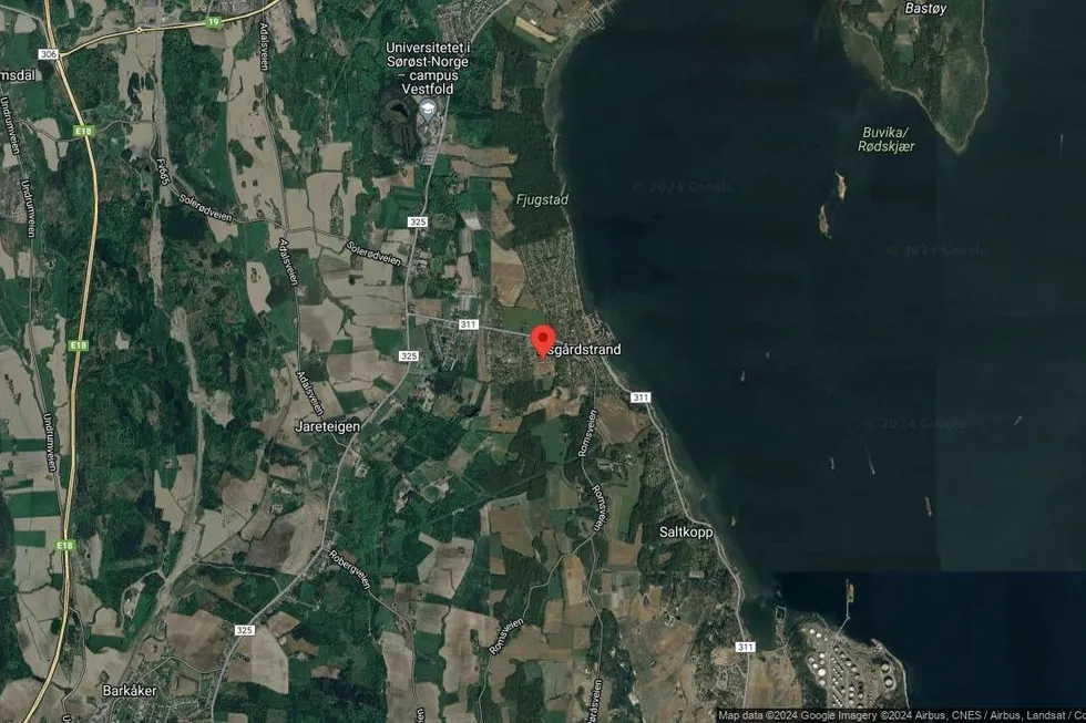 Området rundt Toldertunet 37A, Horten, Vestfold