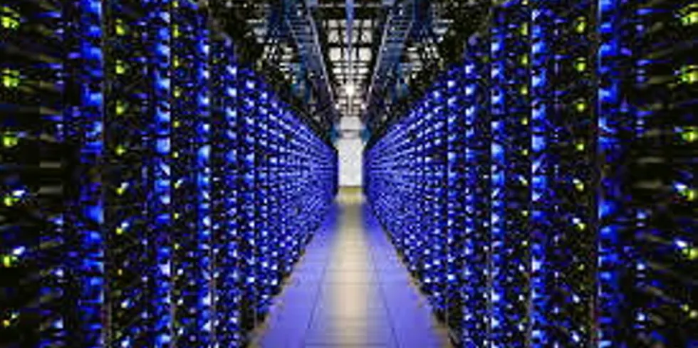 Datasentre krever enorme mengder energi.