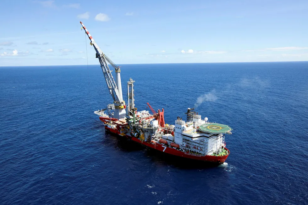 Hardware: Subsea 7's installation vessel Seven Borealis