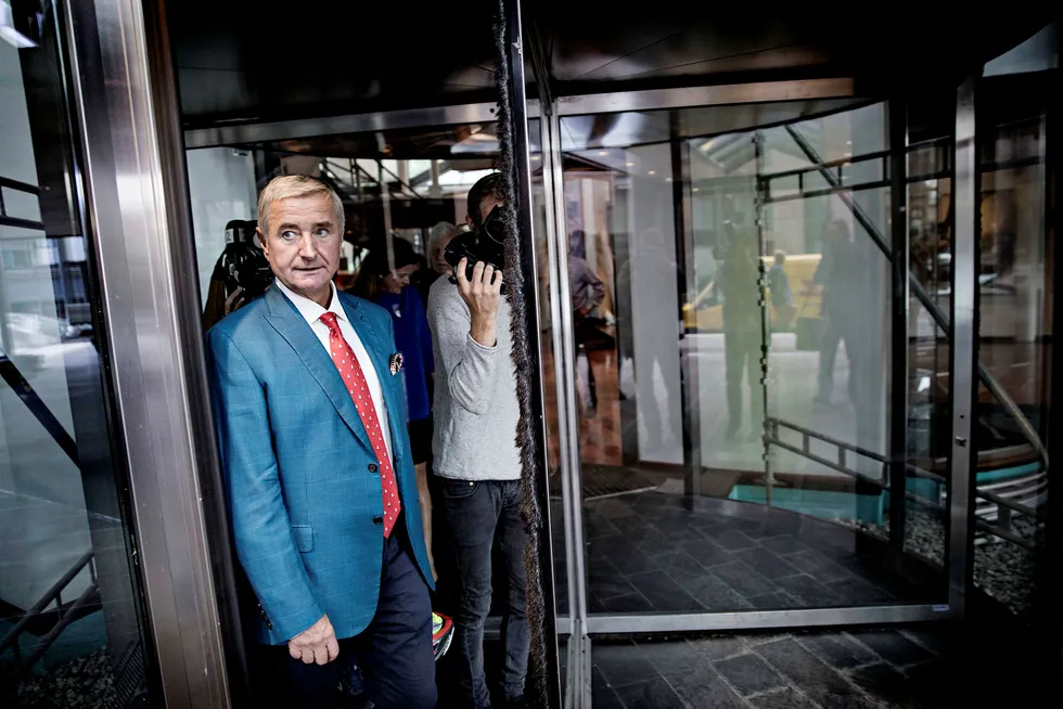Norske Skogs største aksjonær og styreleder Christen Sveaas har akkurat fått et nytt forslag til redningsplan for selskapet. Foto: Aleksander Nordahl