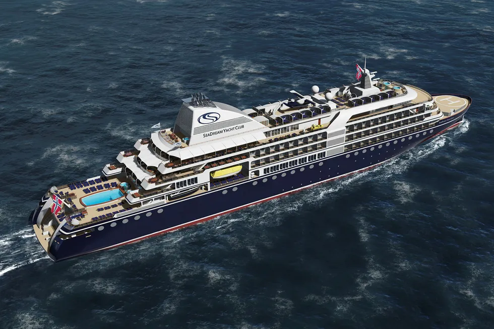 «SeaDream Innovation» skal bli det mest miljøvennlige cruiseskipet i verden når det forlater verftet i Romania om drøyt to år.