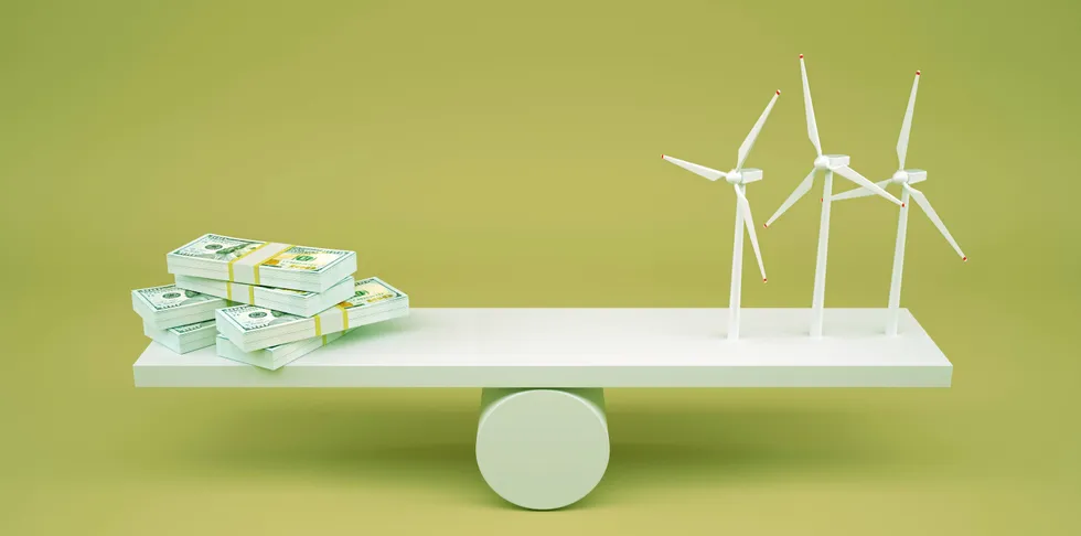 Produksjonsavgiften på vindkraft på 1 øre/kWh innføres fra 1. juli.