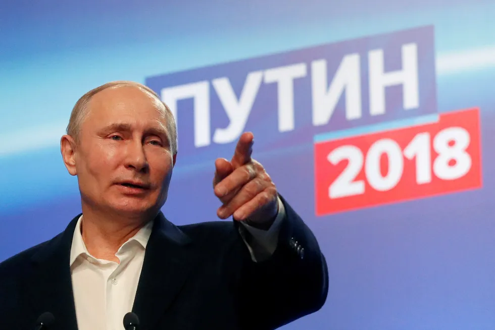 Russian President Vladimir Putin